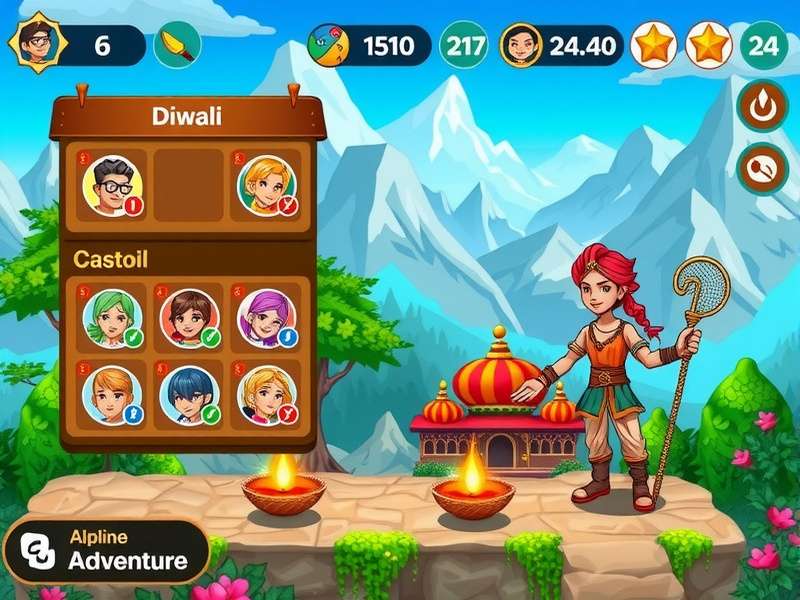 Alpine Adventure IN character customization options